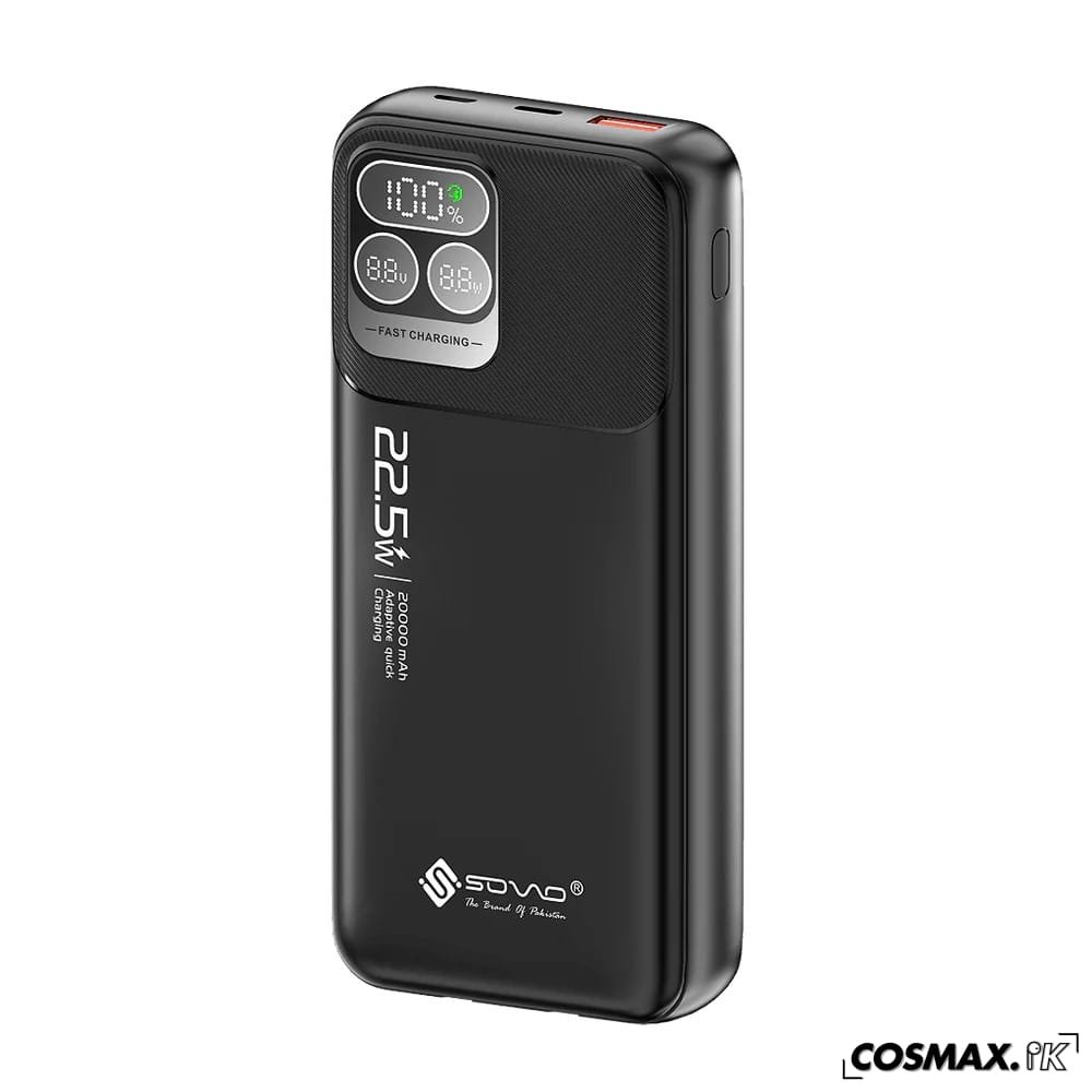 Sovo CLOUD Portable Power Bank SPB-622 20000MAH cosmax