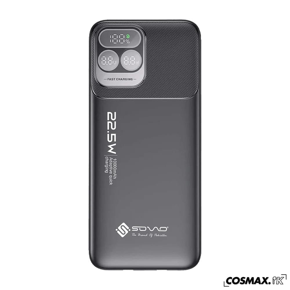 Sovo VIGO SPB-602 10000mAh Portable Power Bank