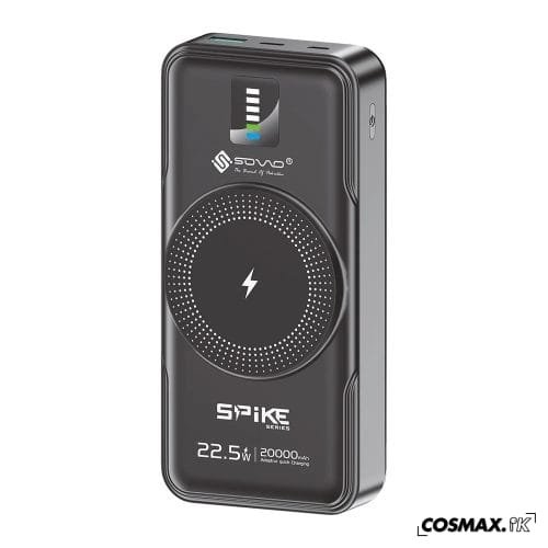 Sovo SPIKE Wireless Power Bank SPB-627 20000MAH cosmax