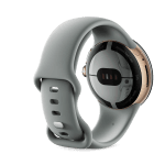 Google Pixel Watch 2 – Premium Android Smartwatch with Heart Rate Monitoring, Stress Management & LTE – Polished Silver Case & Porcelain Active Band