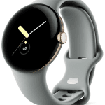 Google Pixel Watch 2 – Premium Android Smartwatch with Heart Rate Monitoring, Stress Management & LTE – Polished Silver Case & Porcelain Active Band