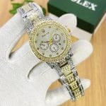 ROLEX Stone Chain – Unisex Collection, New Arrival, Good Quality, Date Working, Master Lock