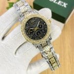 ROLEX Stone Chain – Unisex Collection, New Arrival, Good Quality, Date Working, Master Lock
