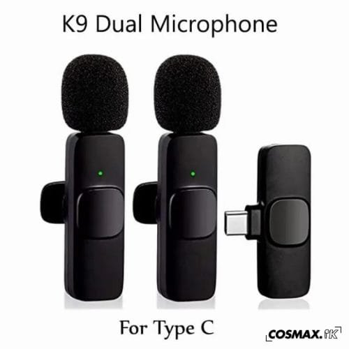 K9 Dual Wireless Microphone